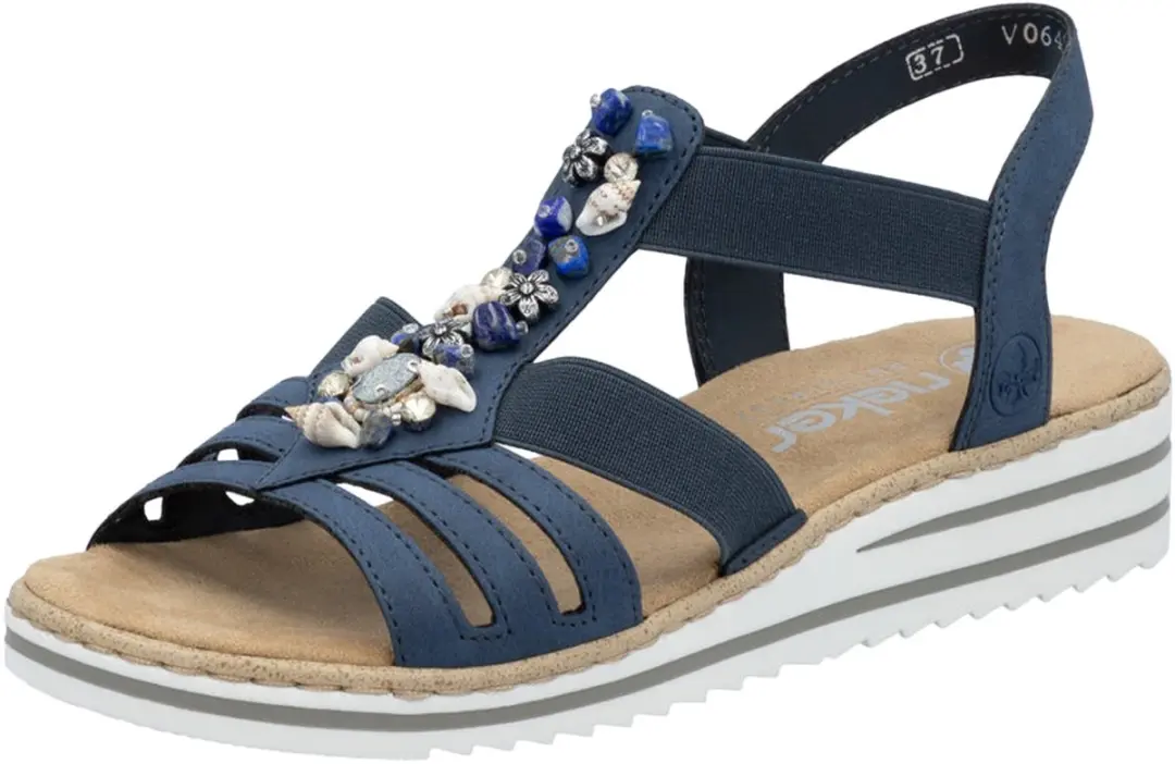 Rieker Dollaro Sandalen - Blauw - 38 - afbeelding 6 van 6