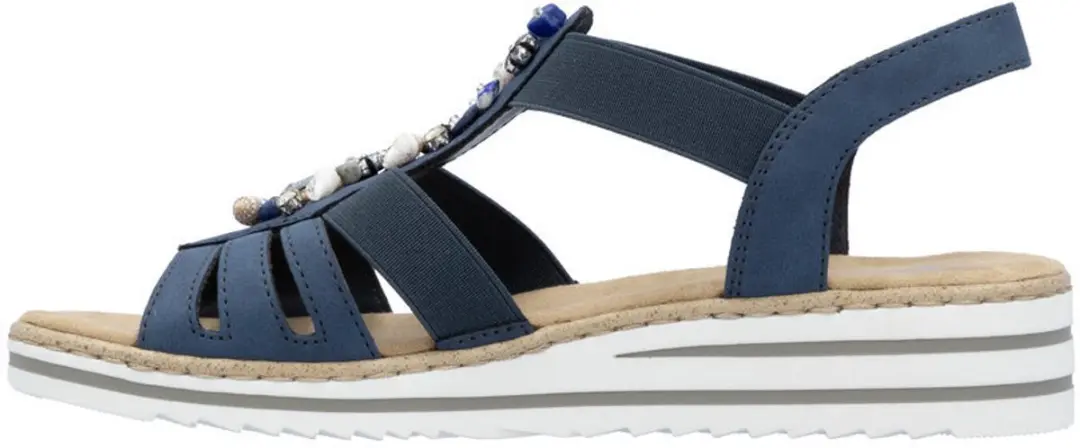 Rieker Dollaro Sandalen - Blauw - 38 - afbeelding 2 van 6