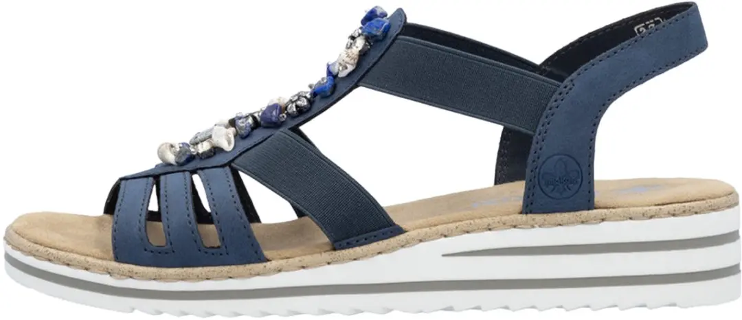 Rieker Dollaro Sandalen - Blauw - 38 - afbeelding 3 van 6