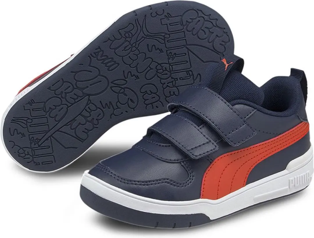 Puma Multiflex Sl V Schoenen Blauw EU 34 Kinderen