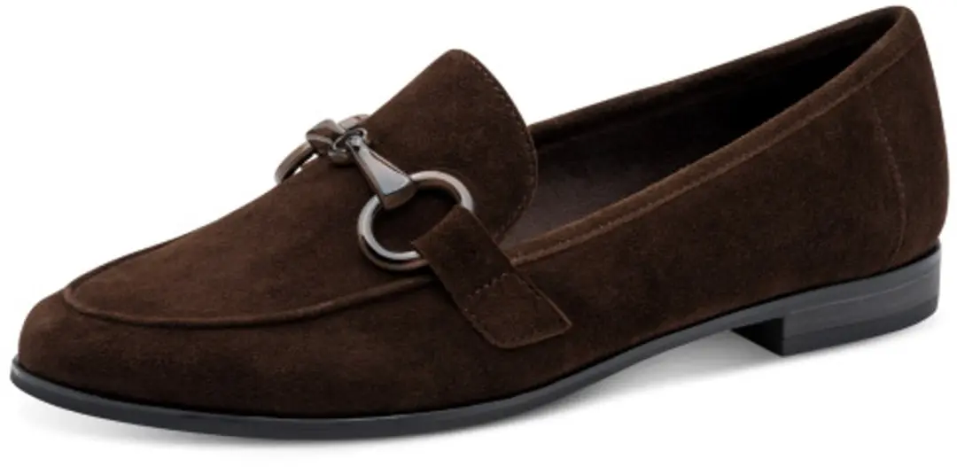 Marco Tozzi art. 2-24245-47 304 bruin suede dames instapper