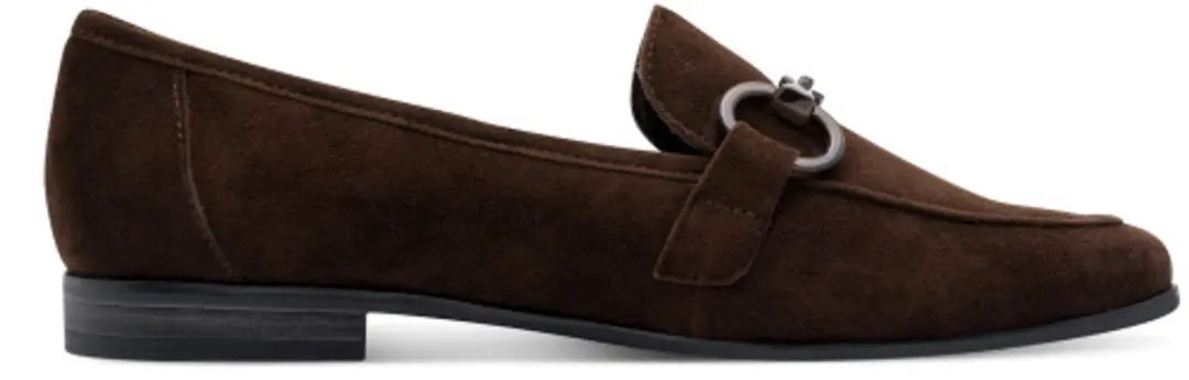 Marco Tozzi 2-24245-47 Dames Instapper - Bruin Suede - afbeelding 3 van 6