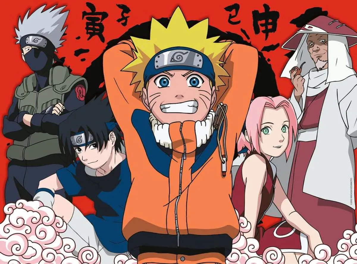 Ravensburger Naruto Legpuzzel 300 XXL Stukjes - Meerkleurig