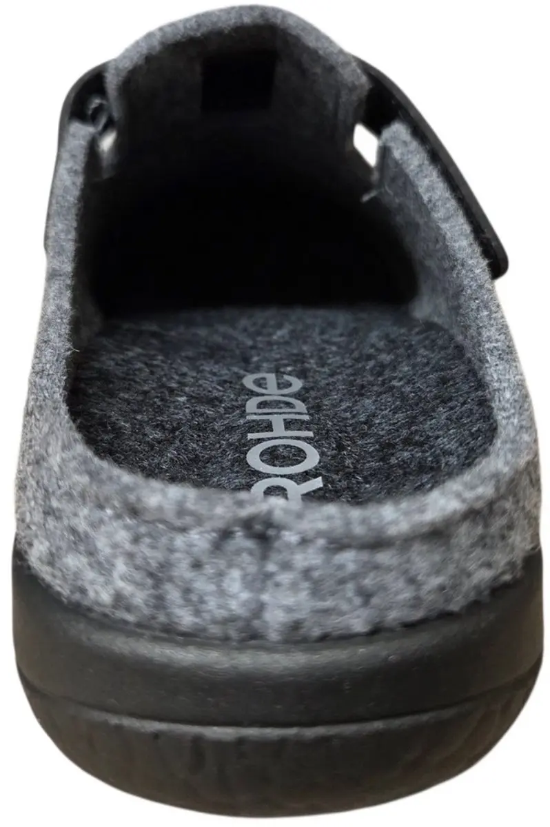 Rohde 6549 80 Pantoffels Dames - Grijs - 40