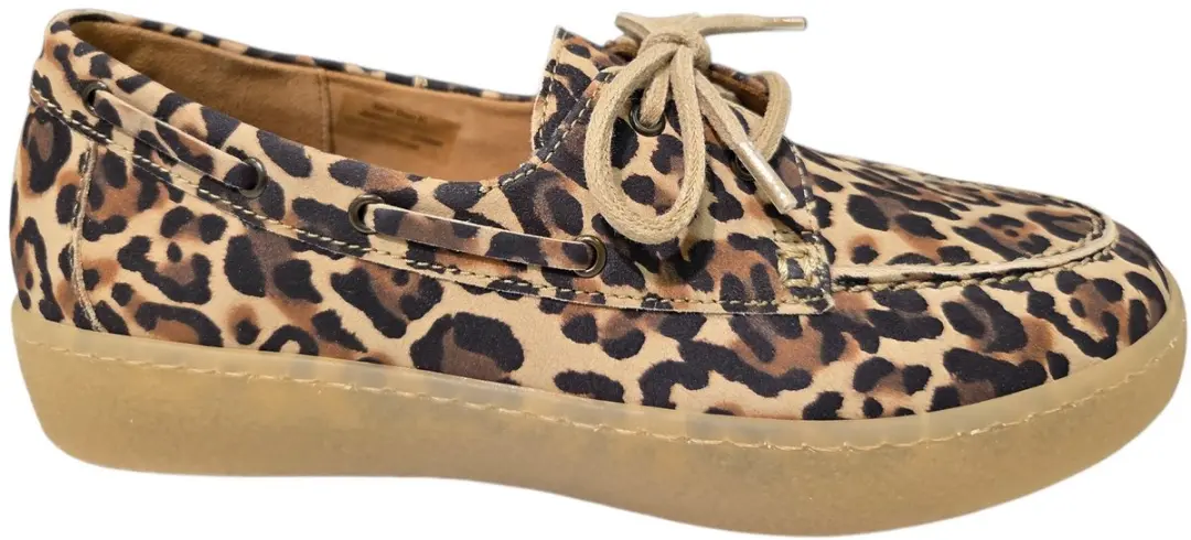 Gabor 83.342.32 Veterschoenen Beige Panterprint Leer Dames