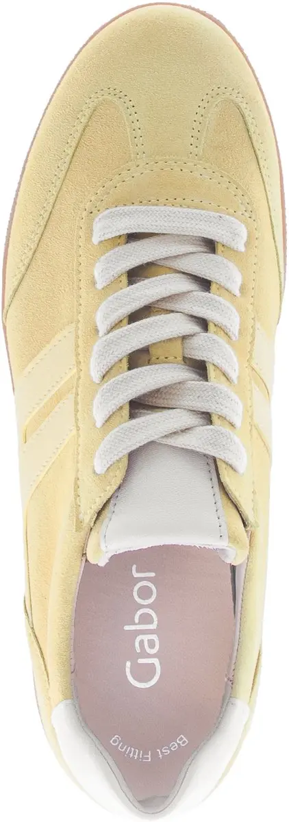 Gabor 83.300.10 Dames Sneakers - Geel/Combi
