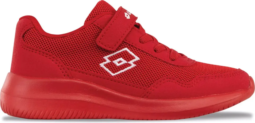 Lotto CONNECT OC K Lage Kindersneaker 2600001K - Rood/Wit