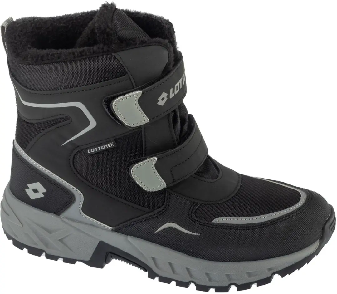 Lotto ALSTYNE TEX T Tienerlaarzen Winterstiefel gefüttert 2600490T Zwart