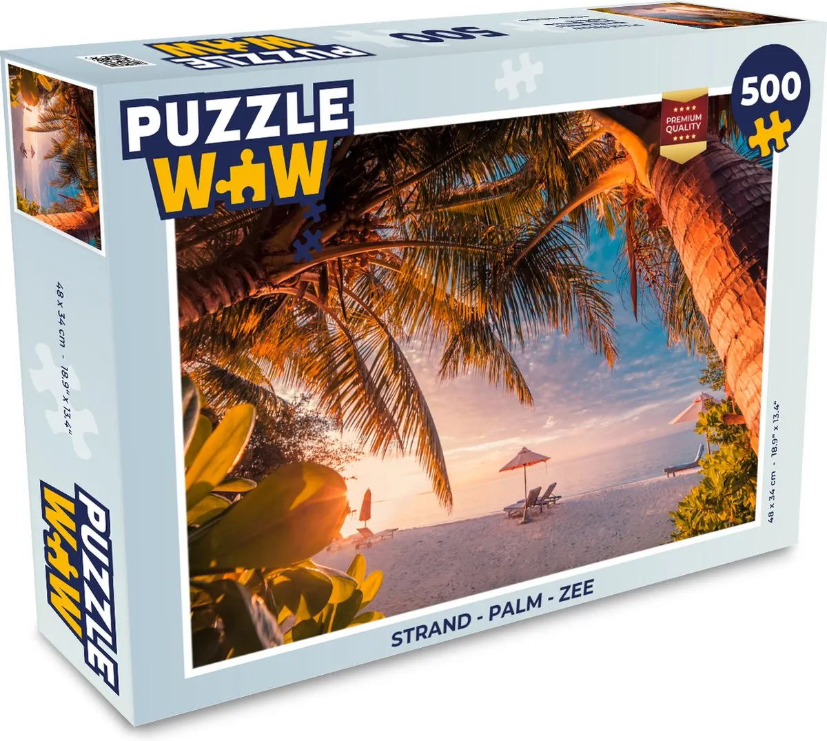 PuzzleWow Legpuzzel 500 Stuks