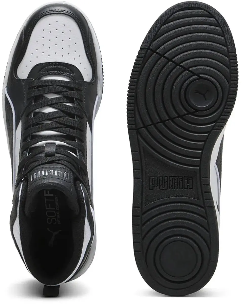 PUMA RBD Break Mid Sneakers Heren - 46 - Wit/Zwart - afbeelding 3 van 6