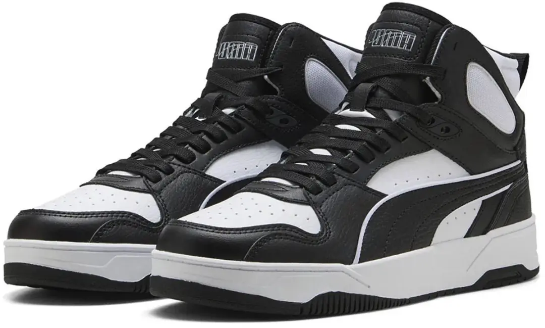 PUMA RBD Break Mid Sneakers Heren - 46 - Wit/Zwart - afbeelding 2 van 6
