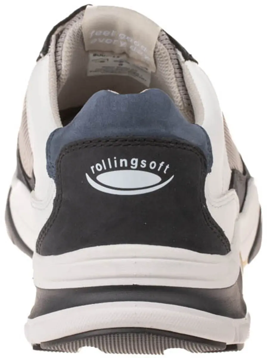 Gabor 8009 Herensneaker - Wit Combi - Maat 43 - afbeelding 6 van 6