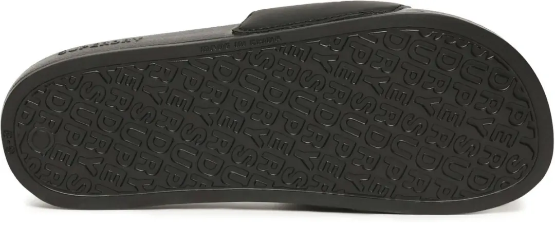 Superdry Core Badslippers Dames - 36/37 - Zwart/Wit - afbeelding 6 van 6
