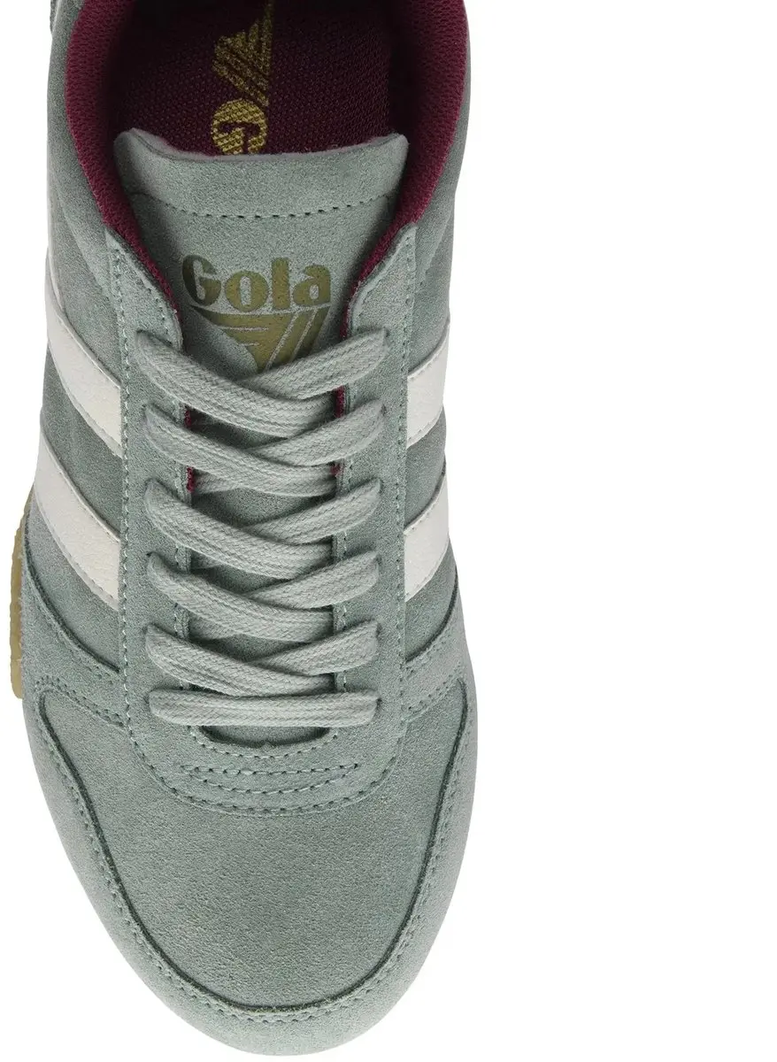 Gola Chase CLA406 Suède Damesschoenen - 39 - Green Mist/Off White/Cerise/Gum - afbeelding 5 van 6