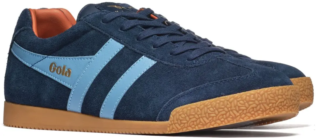 Gola HARRIER Suede Sneaker Blauw Maat 45