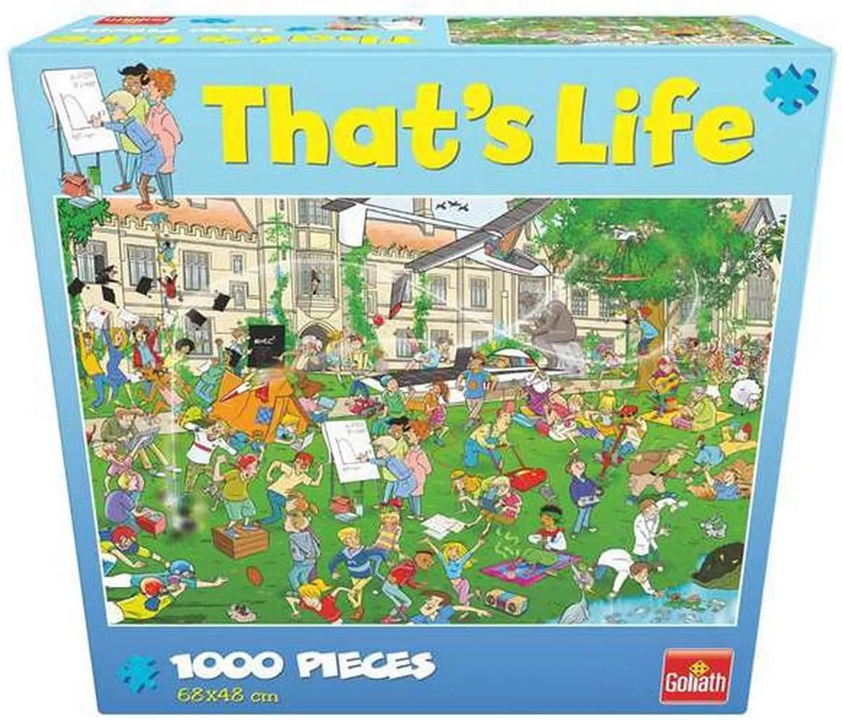 Goliath That's Life Universiteit Puzzel 1000 Stuks