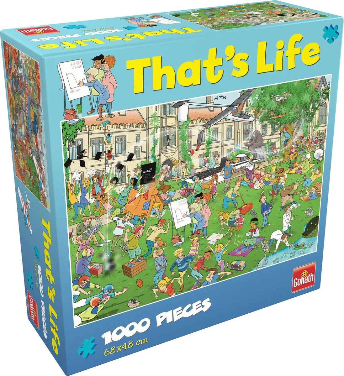 Goliath That's Life Universiteit Puzzel 1000 Stuks
