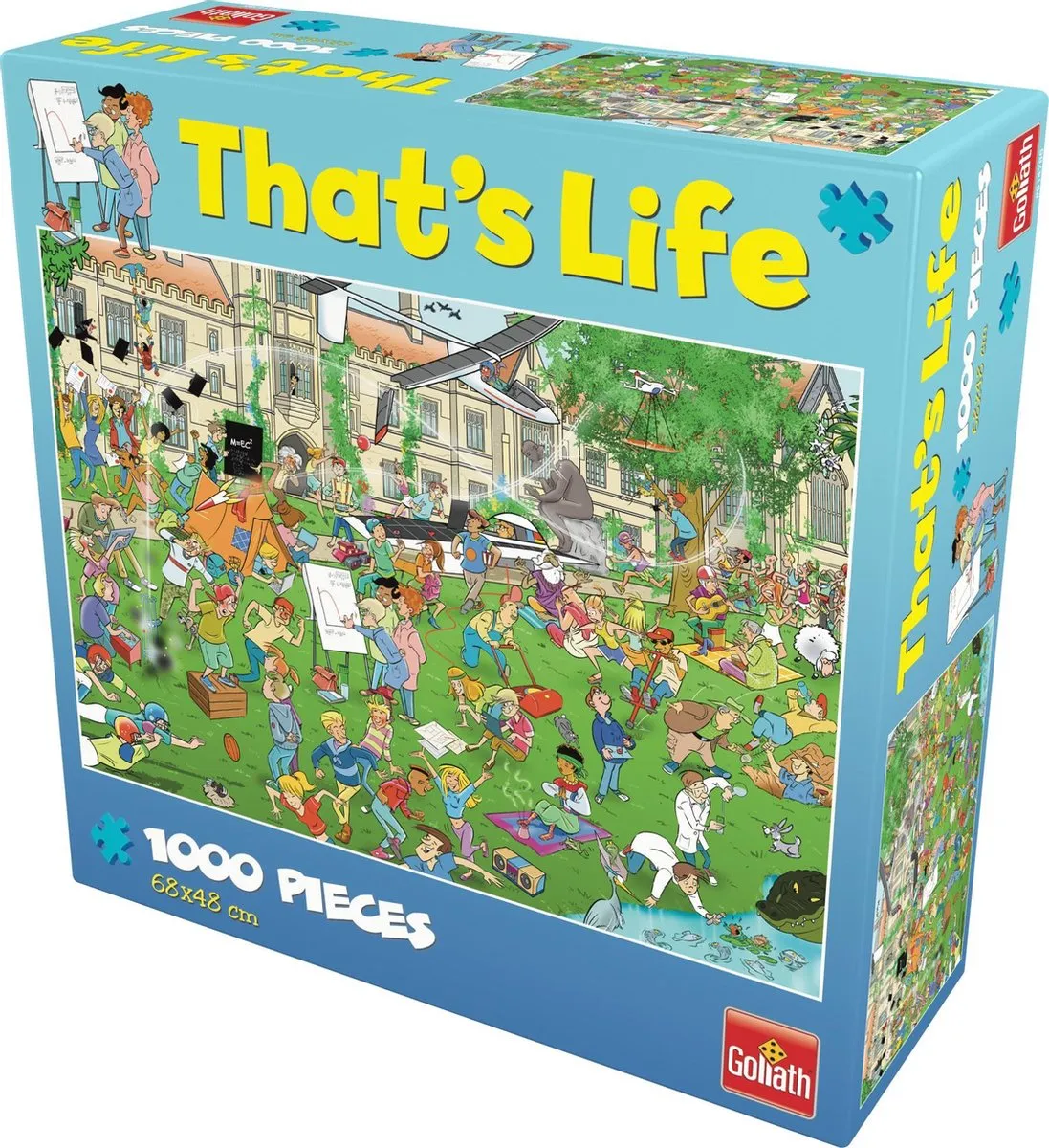 Goliath That's Life Universiteit Puzzel 1000 Stuks