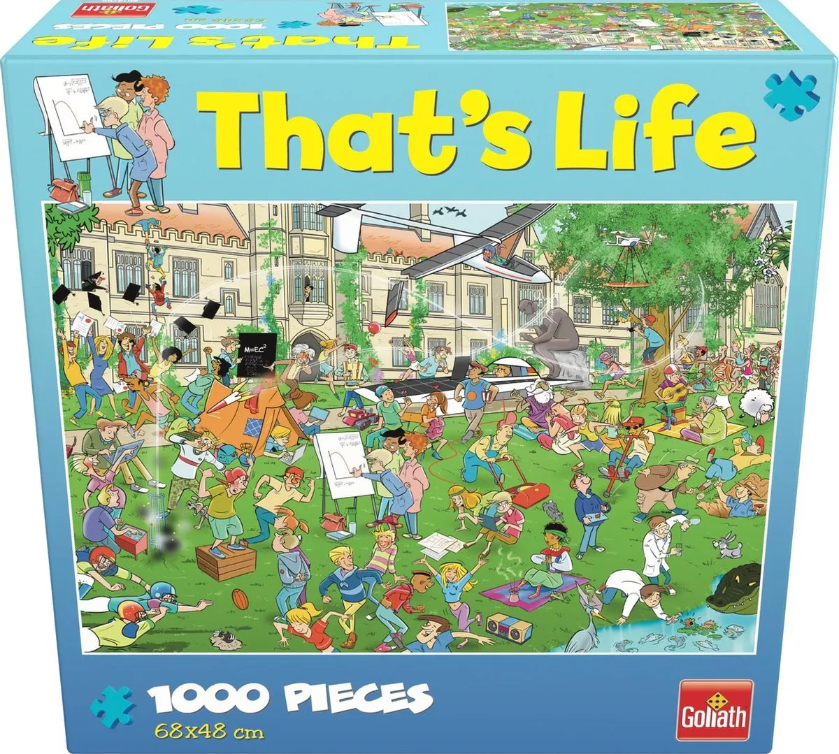 Goliath That's Life Universiteit Puzzel 1000 Stuks
