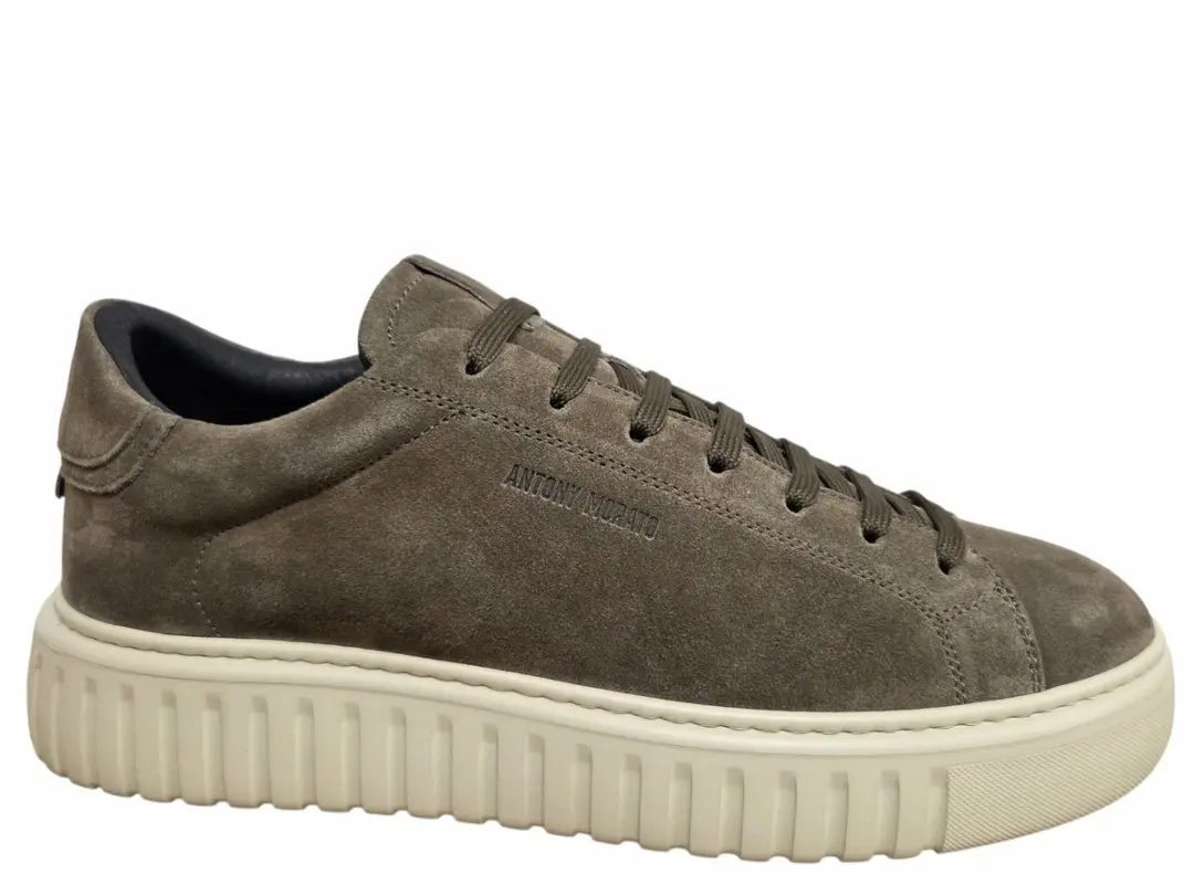 Antony Morato MMFW01950 2077 Nut Sneakers Taupe Suede Heren