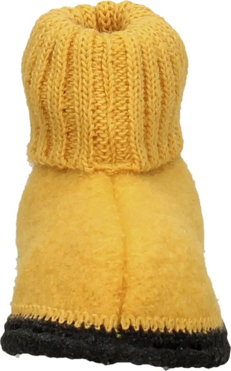 Bergstein Cozy BN Cozy-54 Pantoffels - 100% Zuiver scheerwol - Ocher - Maat 32 - afbeelding 6 van 6