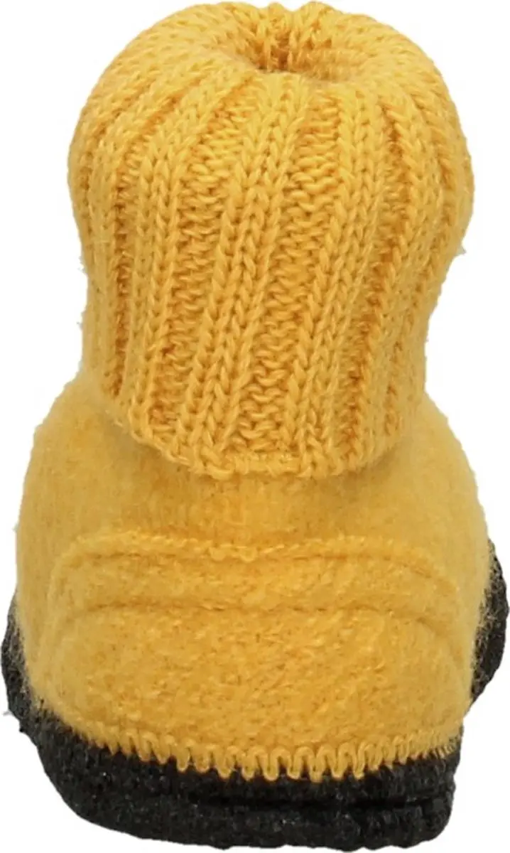 Bergstein Cozy BN Cozy-54 Pantoffels - 100% Zuiver scheerwol - Ocher - Maat 32 - afbeelding 5 van 6