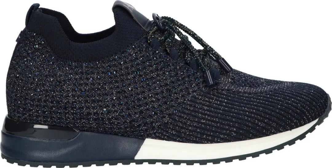 La Strada Sneaker Donkerblauw Knitted