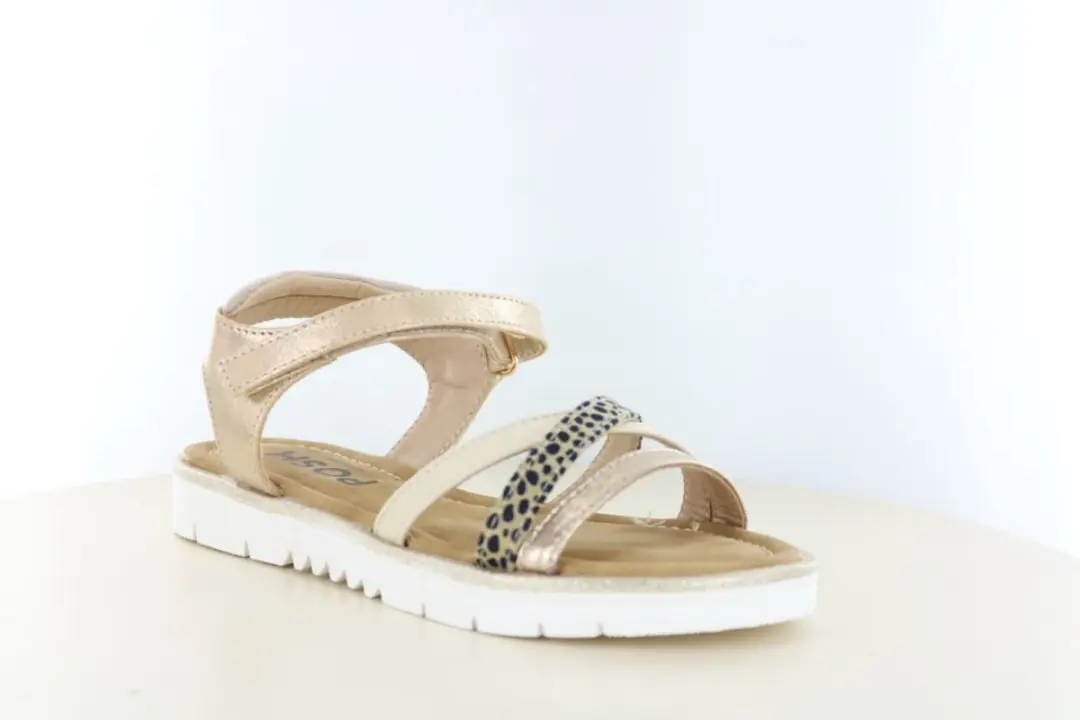 PS Poelman C0574-1KGPSH Schoenen - 30 - Taupe - afbeelding 2 van 6