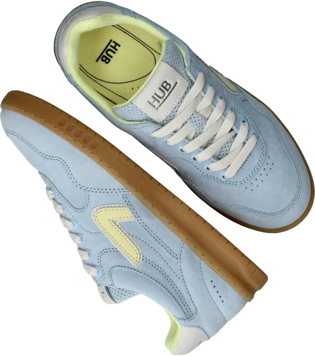 HUB Vancouver-w Sneakers - Dames - Blauw - Maat 39 - afbeelding 6 van 6