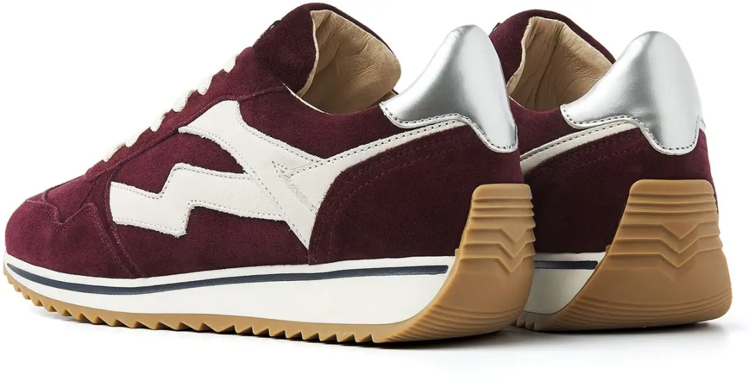 VIA VAI Mikki Alex Sneakers - Dames 36 - Bordeaux - afbeelding 3 van 6