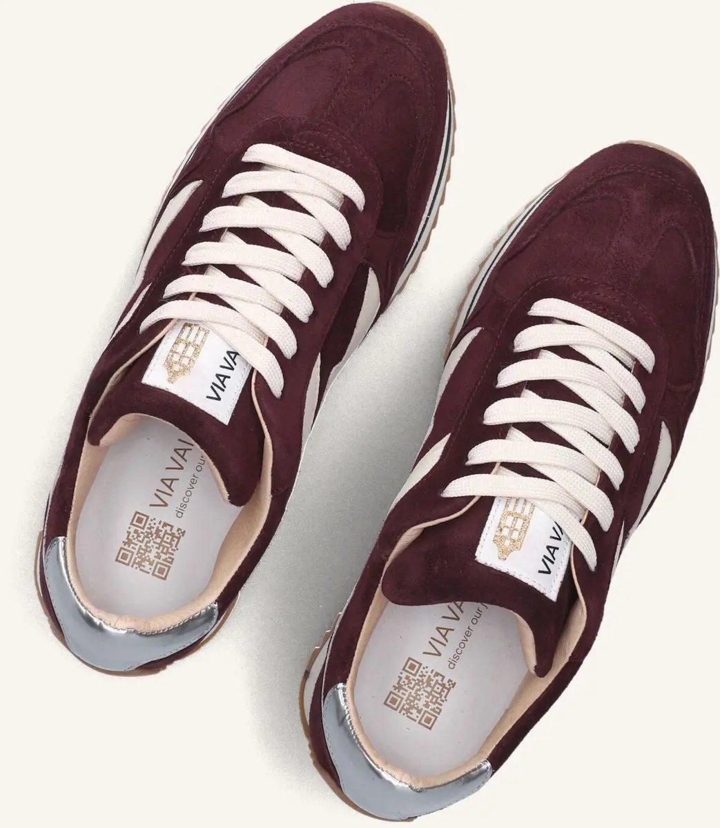 VIA VAI Mikki Alex Sneakers - Dames 36 - Bordeaux - afbeelding 4 van 6