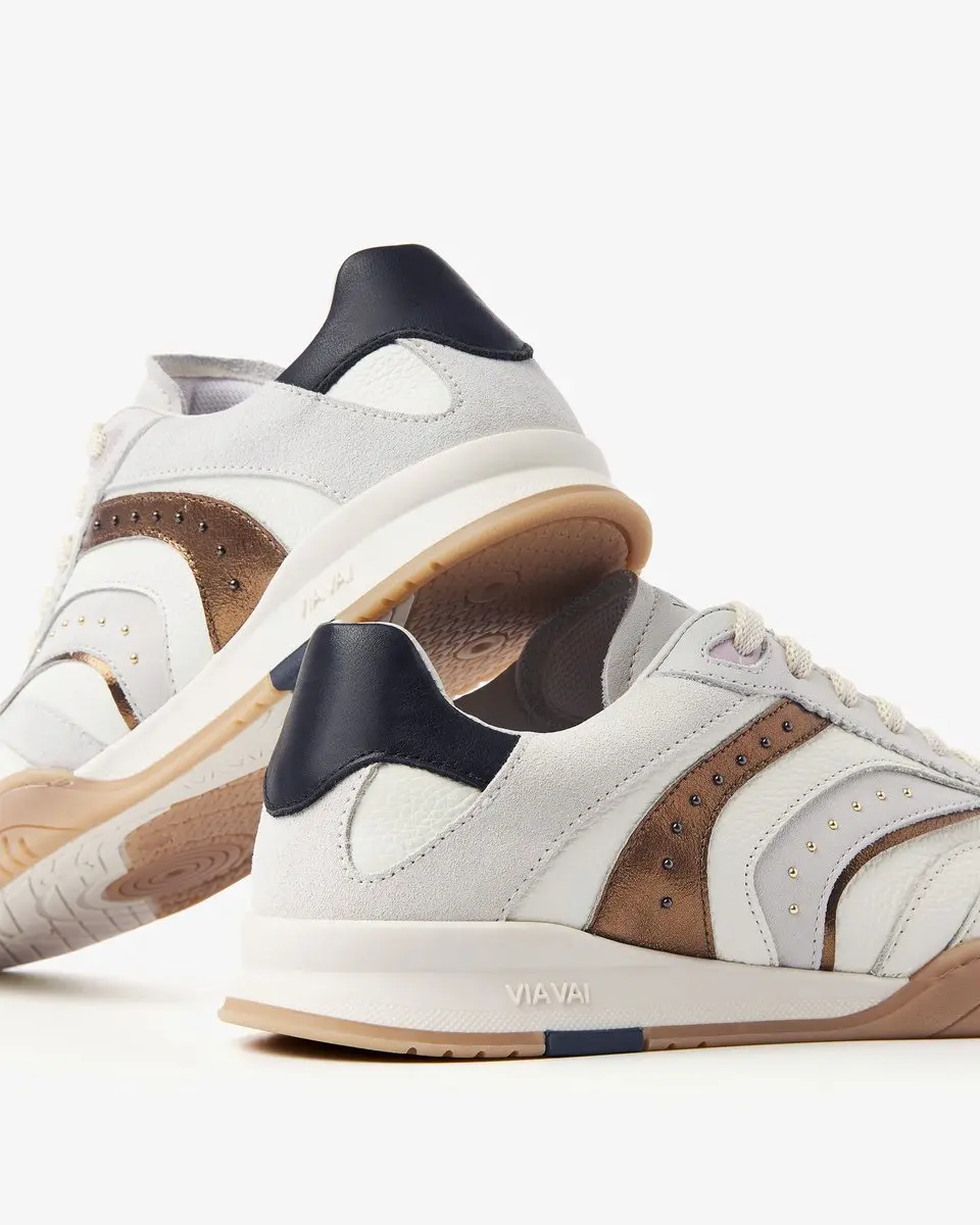 VIA VAI Kris Pax Sneakers - Beige - afbeelding 5 van 6
