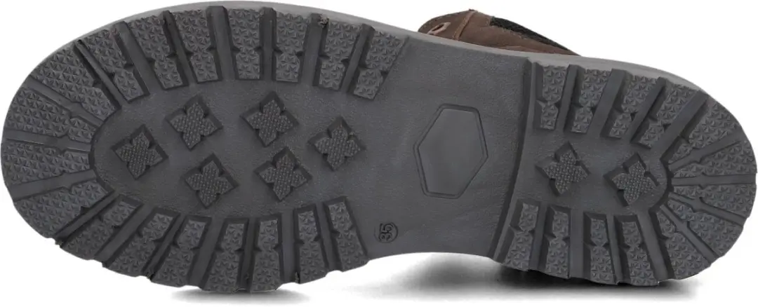 Braqeez Jongens Veterboots 425920-517 - Bruin