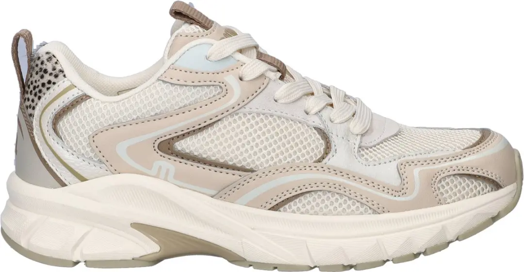 Maruti Novi Leather beige sneakers