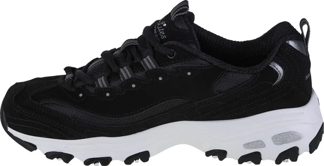 Skechers D'Lites Biggest Fan Sneakers - 11930-BLK - Zwart