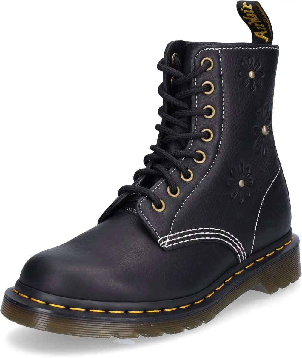 Dr. Martens dames veterlaars zwart