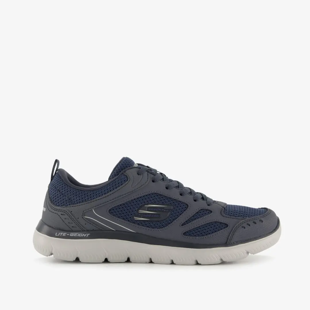 Skechers Summits South Rim Heren Sneakers - Blauw - afbeelding 6 van 6