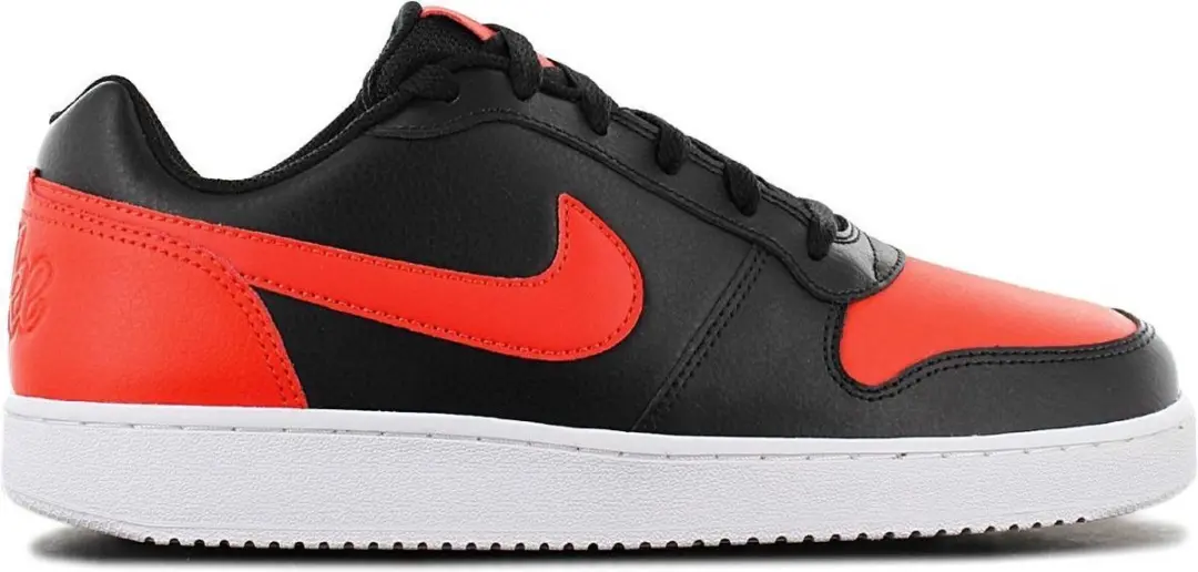 Nike Ebernon Low (Black Habanero Red)