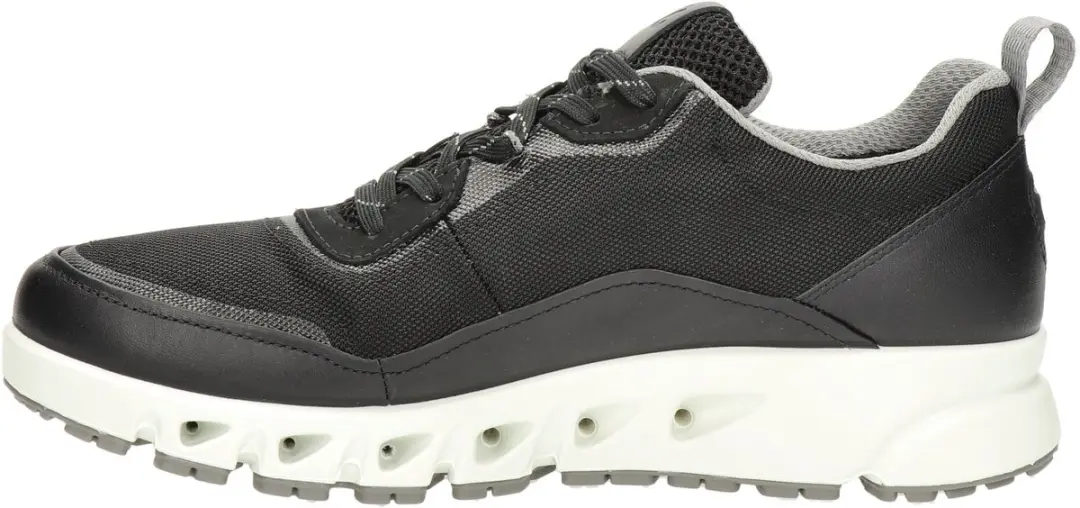 Ecco Multi-Vent heren sneaker - Zwart wit