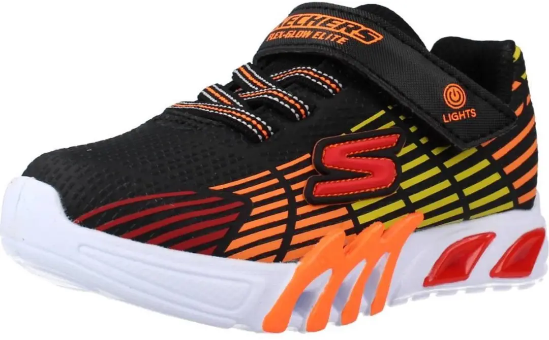 Skechers S-Lights Flex-Glow Elite Sneakers - 21 - Multicolor