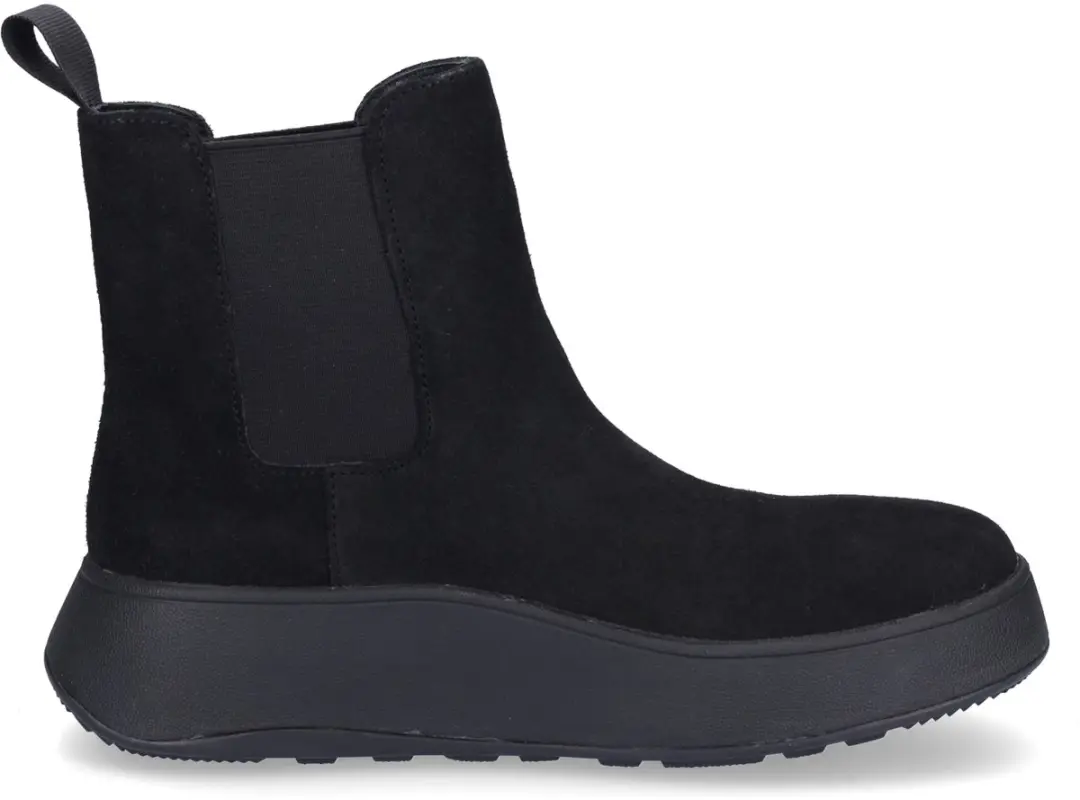 FitFlop F-Mode Dameslaarzen - Zwart - Maat 41