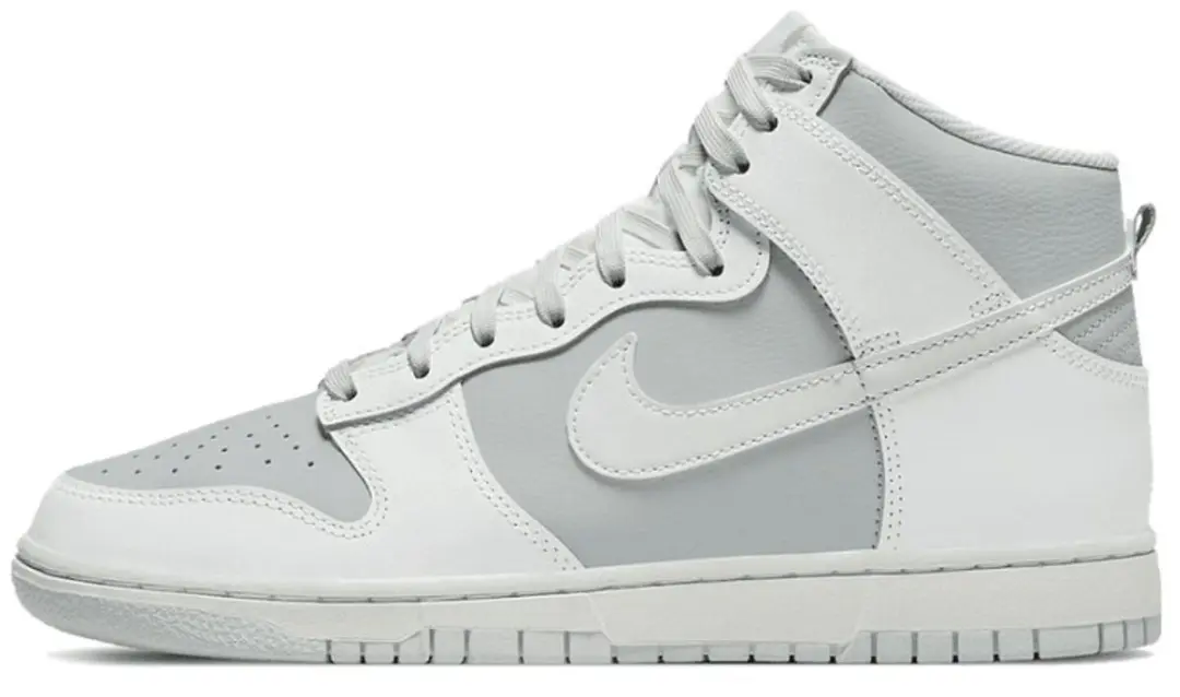 Nike Dunk High 'Platinum Grey' maat 47.