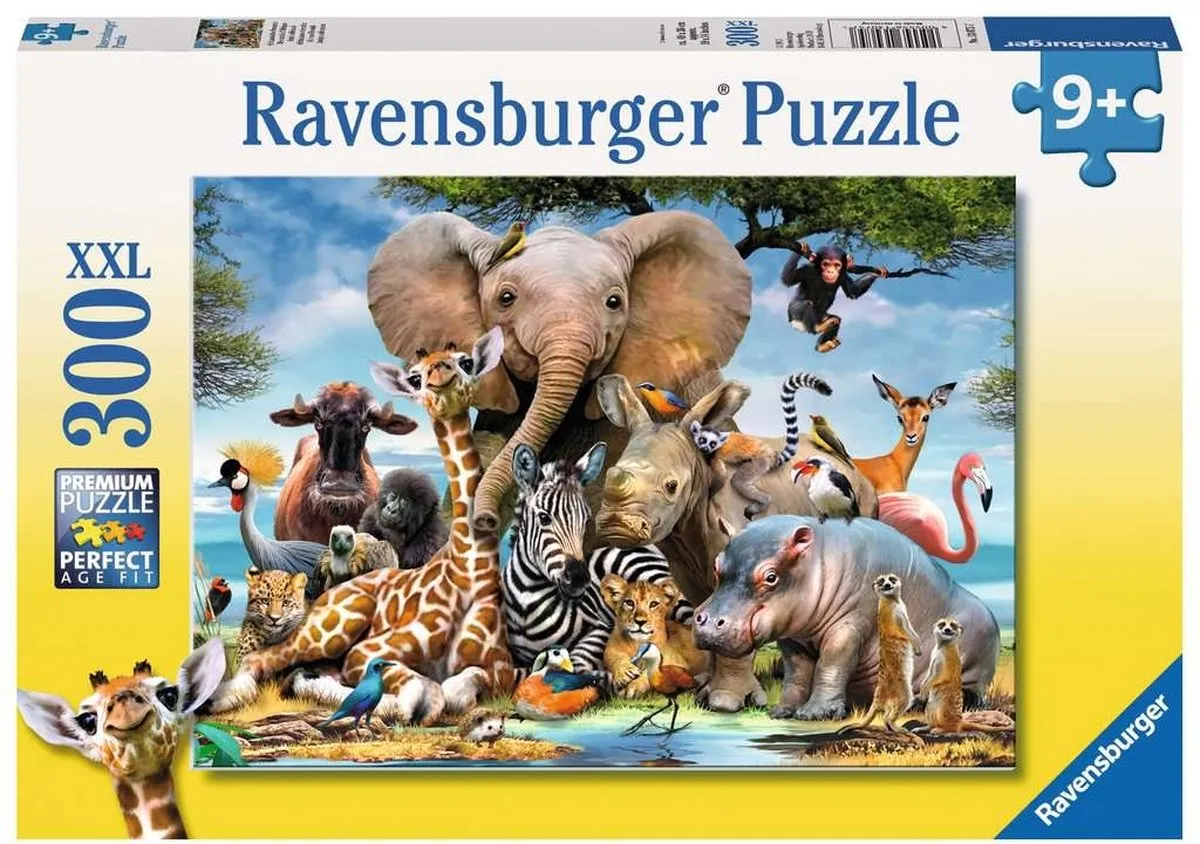 Ravensburger Afrikaanse Vrienden Legpuzzel 300 Stuks - 130757