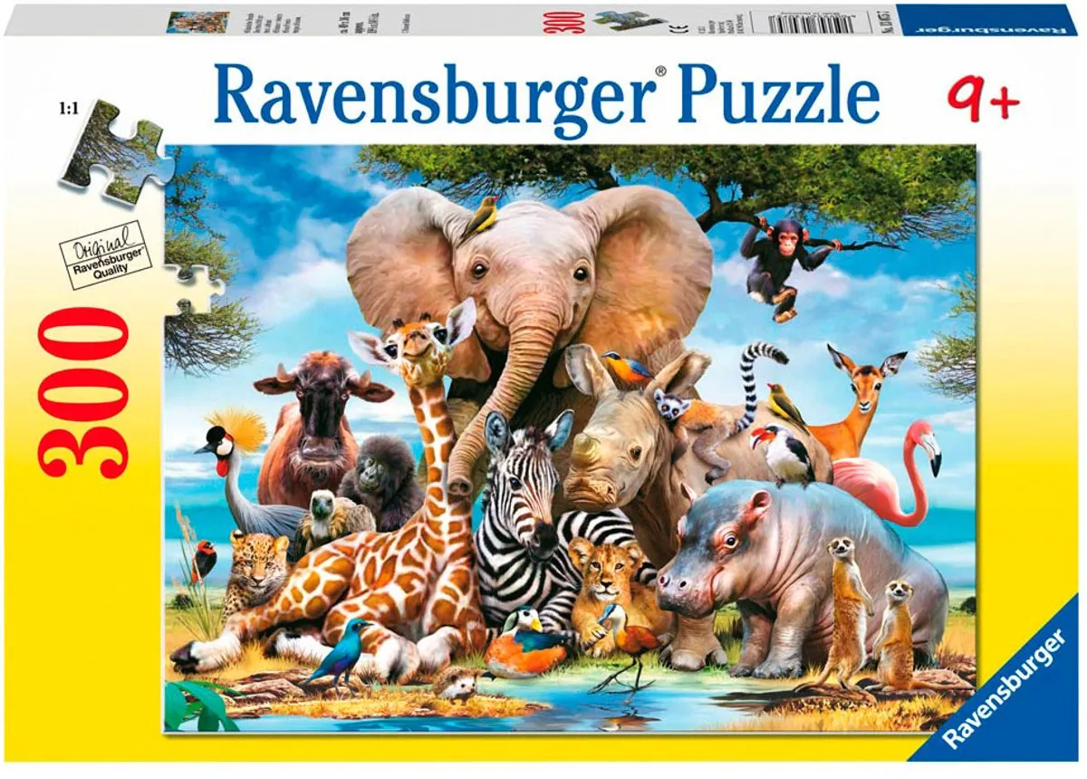 Ravensburger Afrikaanse Vrienden Legpuzzel 300 Stuks - 130757