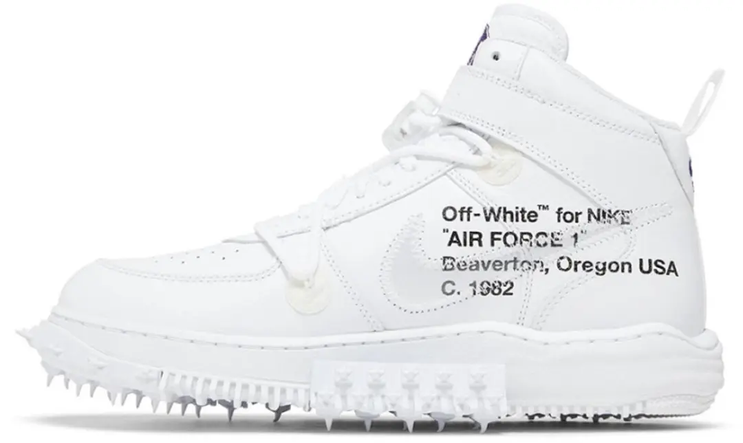 Off-White x Nike Air Force 1 Mid 'Graffiti White'