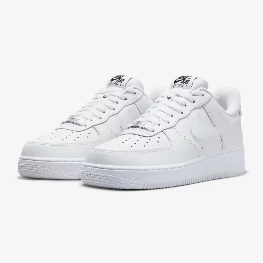 Nike Air Force 1 '07 FlyEase Sneakers - Triple White