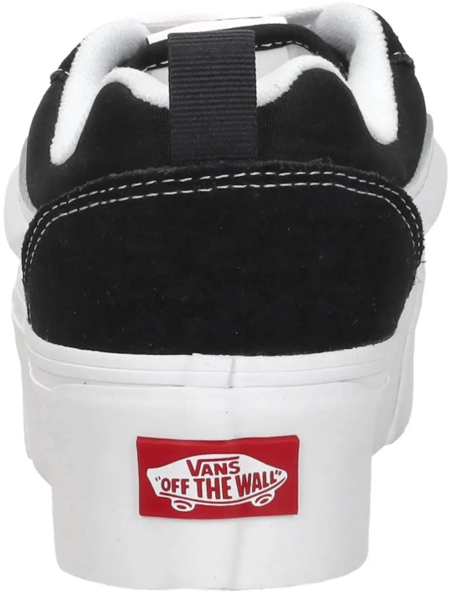 Vans Knu Stack Sneakers - Dames 38 - Zwart/Wit - afbeelding 6 van 6