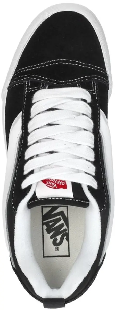 Vans Knu Stack Sneakers - Dames 38 - Zwart/Wit - afbeelding 5 van 6