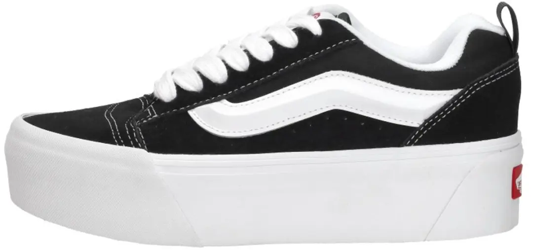 Vans Knu Stack Sneakers - Dames 38 - Zwart/Wit - afbeelding 2 van 6
