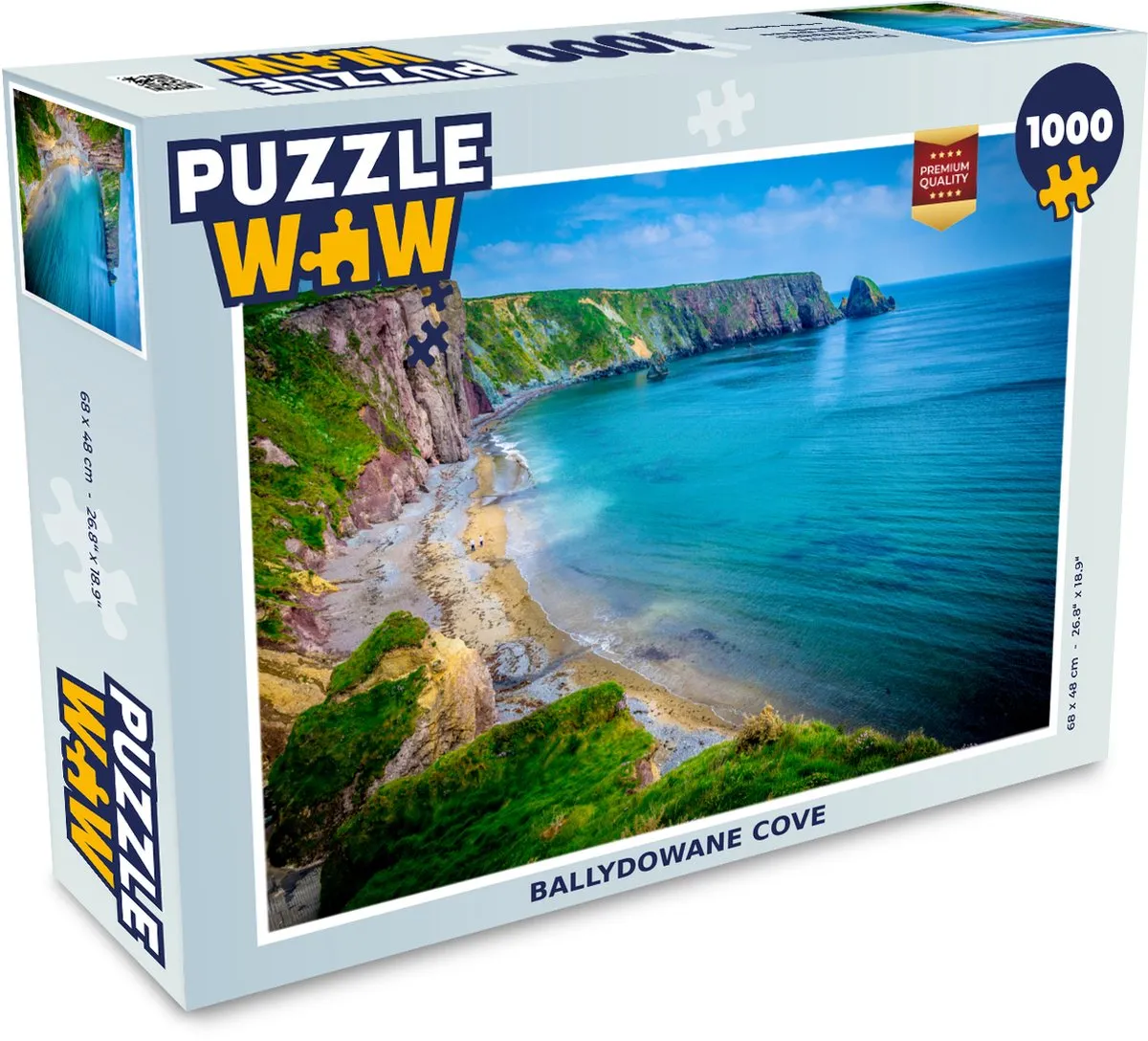 PuzzleWow Ballydowane Cove Legpuzzel 1000 Stuks